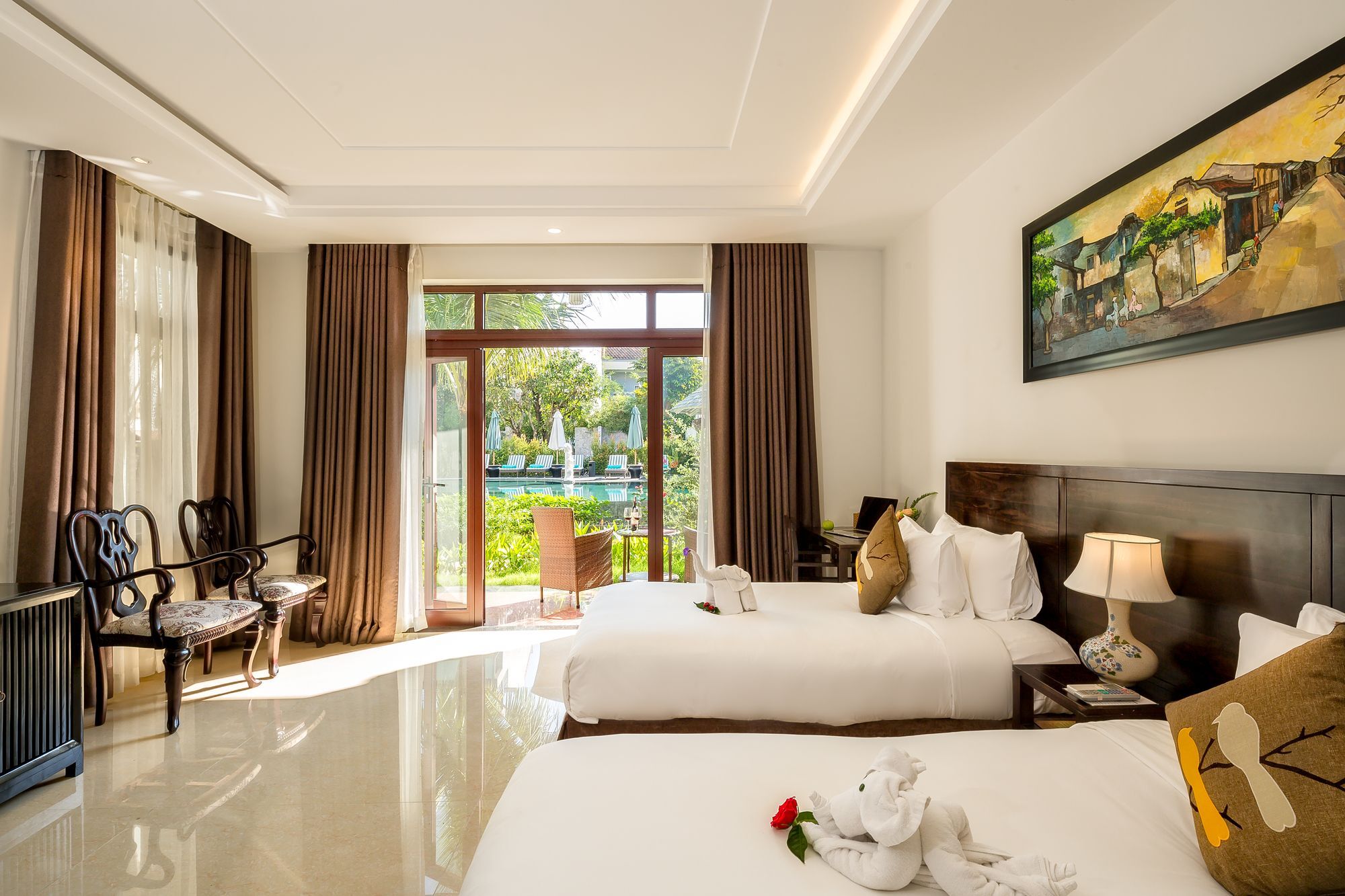 Deluxe Twin Balcony Pool View